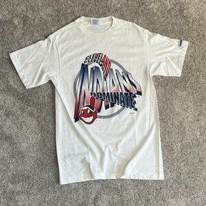 Men's White and Grey T-shirt